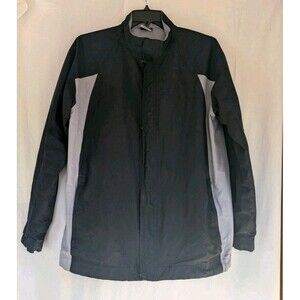 Nike Jacket Mens L Black Storm-FIT Insulated Full Zip Windbreaker Waterproof